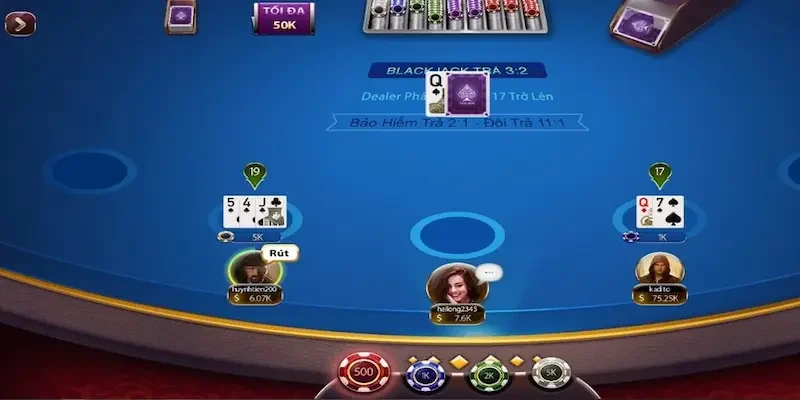 Toàn Tập Luật Chơi Blackjack Sunwin – Khi Nào Nên Dừng Và Khi Nào Nên Rút Bài Các Hành Động Chính Trong Ván Blackjack Sunwin